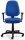 Mayer Bürostuhl myALPHA Stoff blau, Gestell schwarz