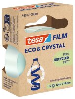 tesa ECO & CRYSTAL 59032 Klebefilm transparent 19,0...