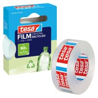 tesa ECO & CRYSTAL 59034 Klebefilm transparent 19,0 mm x 33,0 m 1 Rolle