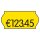 CreenLine Preisetiketten leuchtgelb permanent 26,0 x 12,0 mm, 18 Rollen