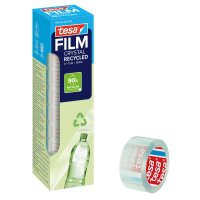 tesa ECO & CRYSTAL Klebefilm transparent 19,0 mm x 10,0 m 8 Rollen