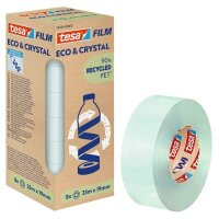 tesa ECO & CRYSTAL Klebefilm transparent 19,0 mm x...