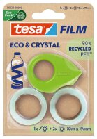 tesa ECO & CRYSTAL Klebefilm transparent 19,0 mm x...