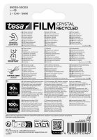tesa ECO & CRYSTAL Klebefilm transparent 19,0 mm x 10,0 m 1 Set