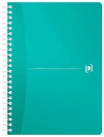 OXFORD Collegeblock My Colours Spiralbuch kariert DIN A5 ohne Rand, 1 Block