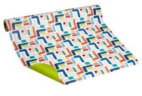 JUNG SCHÖNER VERPACKEN Geschenkpapier Tango Streifen...
