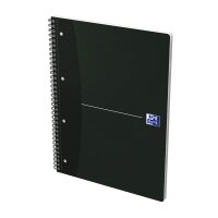 OXFORD Collegeblock Office Essentials Lineatur 28 liniert und kariert DIN A4 Innen- und Außenrand, 1 Block