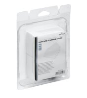 DURABLE DURACARD dick Blanko-Plastikkarten weiß, 100 St.