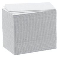 DURABLE DURACARD dick Blanko-Plastikkarten weiß, 100 St.