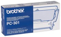 brother PC-301 schwarz Thermo-Druckfolie, 1 Rolle