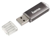 hama USB-Stick Laeta grau 16 GB, 1 St.