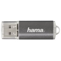 hama USB-Stick Laeta grau 16 GB, 1 St.