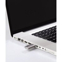 hama USB-Stick Laeta grau 16 GB, 1 St.