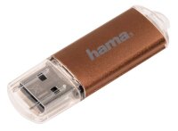 hama USB-Stick Laeta bronze 32 GB, 1 St.