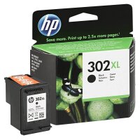 HP 302XL (F6U68AE) schwarz Druckerpatrone  ( F6U68AE )