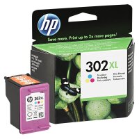 HP 302XL (F6U67AE) color Druckerpatrone  ( F6U67AE )