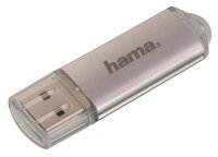 hama USB-Stick Laeta silber 128 GB, 1 St.