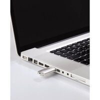 hama USB-Stick Laeta silber 128 GB, 1 St.