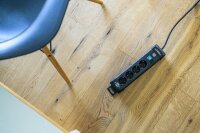 brennenstuhl Premium-Line 4-fach Steckdosenleiste mit Schalter 1,8 m schwarz