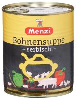 Menzi Bohnensuppe, serbisch 800,0 ml, 1 St.