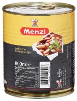 Menzi Bohnensuppe, serbisch 800,0 ml, 1 St.
