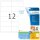 HERMA Etiketten 4363 weiß 105,0 x 48,0 mm, 25 Blatt