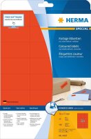 HERMA Etiketten 4467 rot 70,0 x 37,0 mm, 20 Blatt