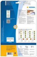 HERMA Etiketten 4467 rot 70,0 x 37,0 mm, 20 Blatt