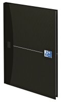OXFORD Notizbuch Office Essentials DIN A5 liniert, schwarz Hardcover 192 Seiten, 1 St.