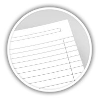 OXFORD Notizbuch Office Essentials DIN A5 liniert, schwarz Hardcover 192 Seiten, 1 St.