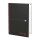 OXFORD Collegeblock Black nRed Spiralbuch kariert DIN A4 ohne Rand, 1 Block