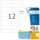 HERMA Etiketten 5056 weiß 97,0 x 42,3 mm, 25 Blatt