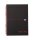 OXFORD Collegeblock Black nRed Spiralbuch kariert DIN A5 ohne Rand, 1 Block