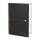 OXFORD Collegeblock Black nRed Spiralbuch kariert DIN A5 ohne Rand, 1 Block