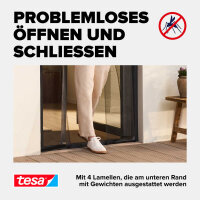 tesa Fliegengitter Insect Stop Standard XL anthrazit 1,2 x 2,5 m