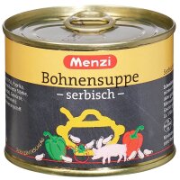 Menzi serbische Bohnensuppe Eintopf 5x 200,0 ml, 5 St.
