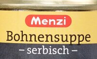 Menzi serbische Bohnensuppe Eintopf 5x 200,0 ml, 5 St.