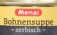 Menzi serbische Bohnensuppe Eintopf 5x 200,0 ml, 5 St.