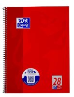 OXFORD Collegeblock Schule Lineatur 28 kariert DIN A4...