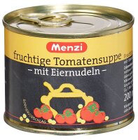 Menzi fruchtige Tomatensuppe mit Eiernudeln Eintopf 5x 200,0 ml, 5 St.