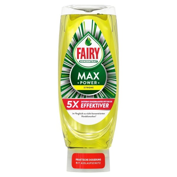 FAIRY MAX POWER Zitrone Spülmittel, 545 ml, 1 St.