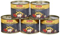 Menzi ungarische Gulasch Suppe  Eintopf 5x 200,0 ml, 5 St.