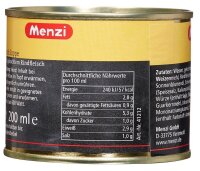 Menzi ungarische Gulasch Suppe  Eintopf 5x 200,0 ml, 5 St.