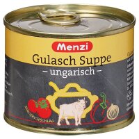 Menzi ungarische Gulasch Suppe  Eintopf 5x 200,0 ml, 5 St.