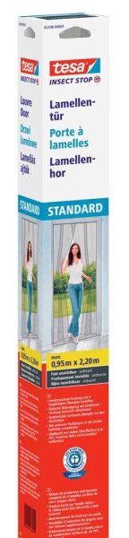 tesa Fliegengitter Insect Stop Standard anthrazit 0,95 x 2,2 m