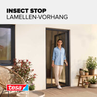 tesa Fliegengitter Insect Stop Standard anthrazit 0,95 x 2,2 m