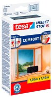 tesa Fliegengitter Insect Stop Comfort anthrazit 1,3 x 1,5 m