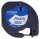 DYMO Schriftband LetraTag 91221 S0721660, 12 mm, schwarz auf weiß, 1 St.