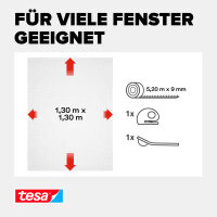 tesa Fliegengitter Insect Stop Comfort weiß 1,3 x 1,3 m