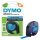 DYMO Schriftband LetraTag 91225 S0721650, 12 mm, schwarz auf blau, 1 St.